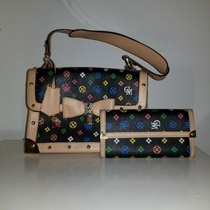 Vintage Black Shoulder Bag